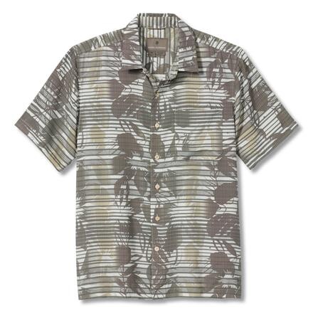 Royal Robbins Mens Comino Leaf S/S  (Hvid (IVORY) Small)