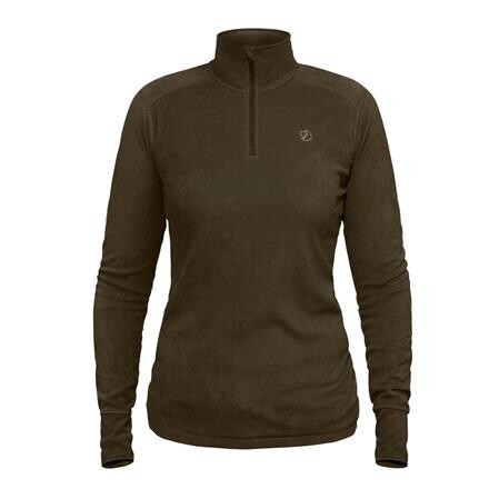 Fjällräven Skare Half Zip Fleecetrøje Dame - Grøn