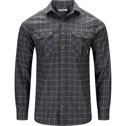 Aclima Leisurewool Reborn Woolshirt Herre - Sort