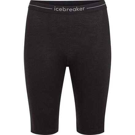 Icebreaker 200 Oasis Shorts Dame Merinould - Sort