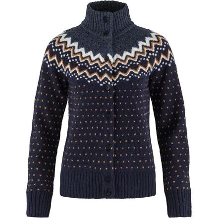 Fjällräven Övik Knit Cardigan Dame - Blå