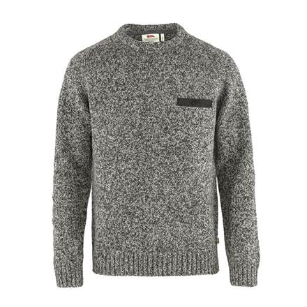 Fjällräven Mens Lada Round-neck Sweater (Grå (GREY/020) Small)