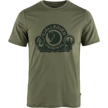 Fjällräven Abisko Wool T-shirt mænd - Grøn