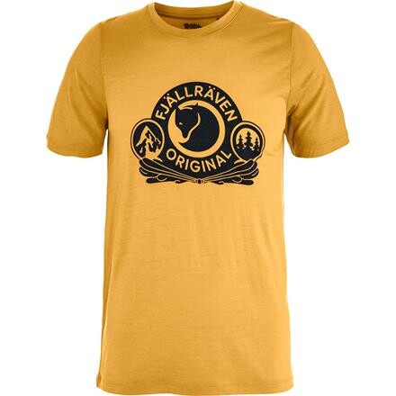 Fjällräven Abisko Wool Classic T-shirt - Gul