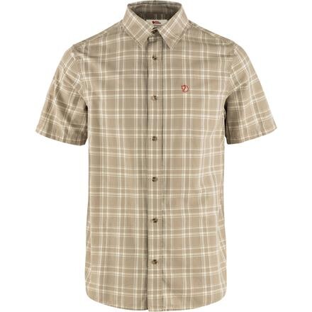 Fjällräven Mens Övik Lite Shirt S/S (Hvid (FOSSIL-CHALK ROSE/118-302) Small)