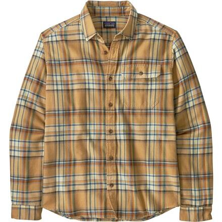 Patagonia Fjord Flannel Skjorte Herre - Gul