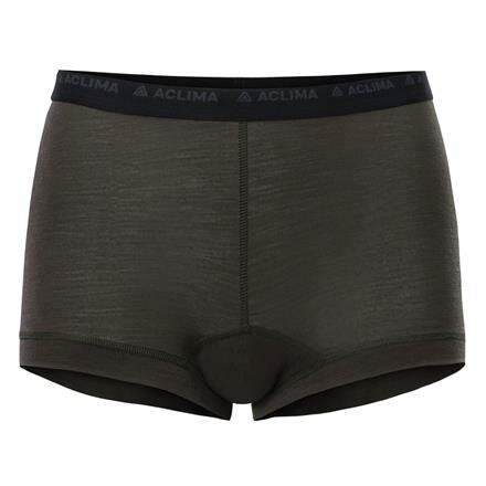Aclima Womens Lightwool Hipsters (Grøn (TARMAC) X-small)