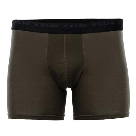Aclima Lightwool Shorts Merinould Herre - Grøn