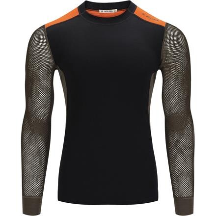 Aclima Mens Woolnet Hybrid Crew Neck (Medium)