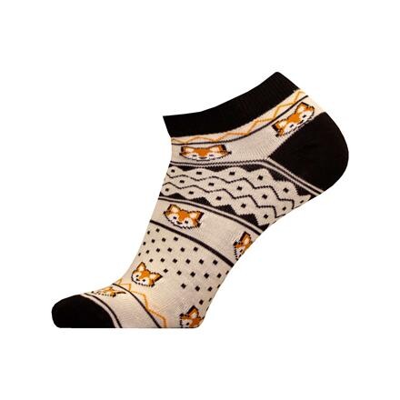 Friluftsland Merino Sneakers Foxstripe - Sort