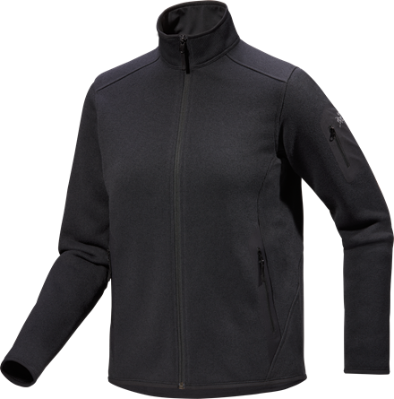 Arc'teryx Covert Cardigan Fleece Dame - Sort
