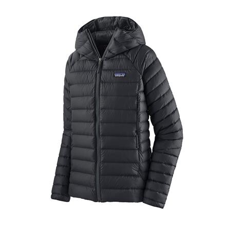 Patagonia Down Sweater Hoody Dame - Sort