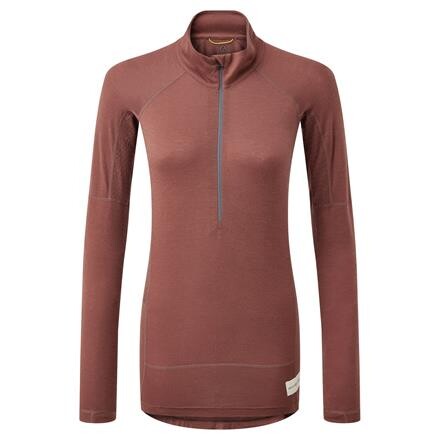 Artilect Boulder 125 1/4 Zip Dame Merino - Lilla