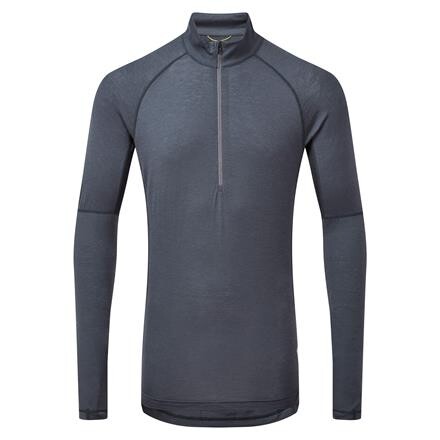 Artilect Boulder 125 1/4 Zip Herre Merino - Blå