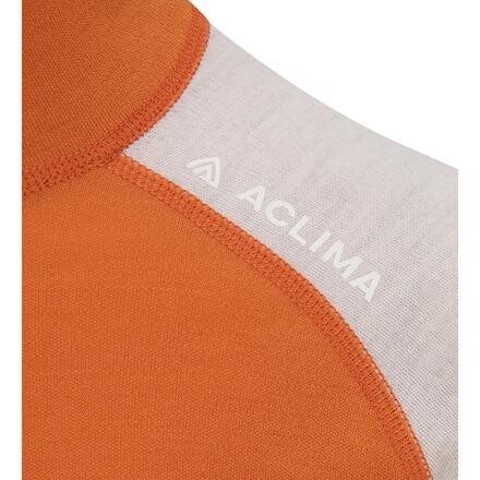 Aclima WarmWool Polo Dame Baselayer - Orange