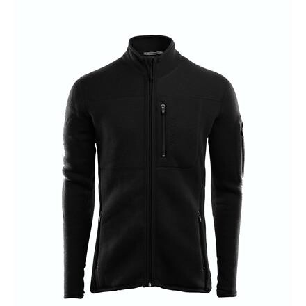 Aclima FleeceWool Jacket Herre - Sort