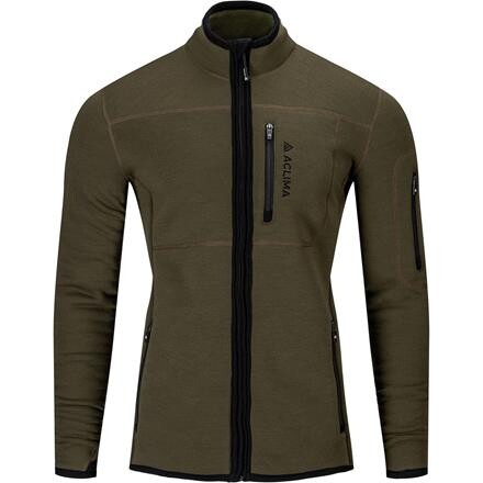 Aclima FleeceWool Jacket Herre - Grøn