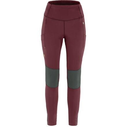 Fjällräven Abisko Värm Trekking Tights Dame - Rød