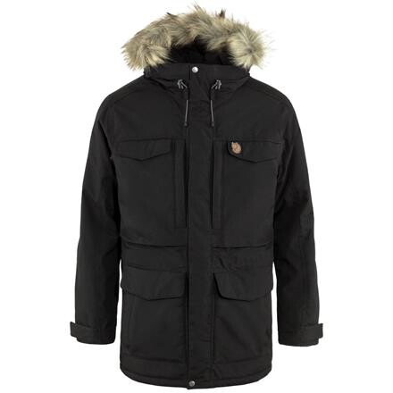 Fjällräven Nuuk Parka Vinterjakke Herre - Sort