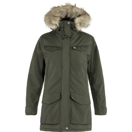 Fjällräven Nuuk Parka Vinterjakke Dame - Grøn