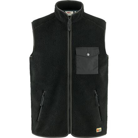 Fjällräven Vardag Pile Fleece Vest Herre - Sort
