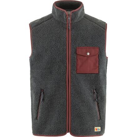 Fjällräven Vardag Pile Fleece Vest Herre - Grå