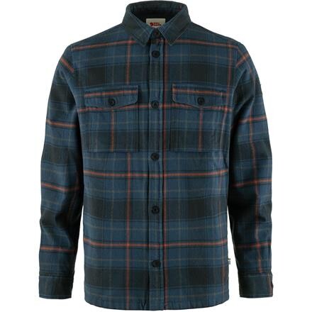 Fjällräven Mens Övik Lite Padded Shirt (Blå (DARK NAVY-INDIGO BLUE/555-534) X-small)