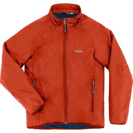Tierra Belay 80 Sweater Børnejakke - Rød
