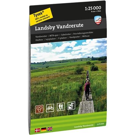 Calazo Vandrekort Landsby Vandrerute Vejle