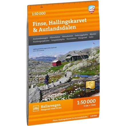 Calazo Turkart Finse Hallingskarvet Aurlandsdalen