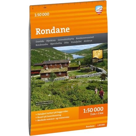 Calazo Turkart Rondane Nationalpark 1:50.000