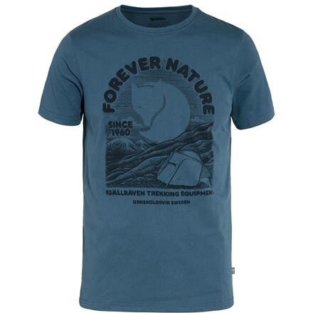 Fjällräven Equipment T-shirt Herre - Blå