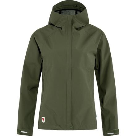 Fjällräven HC Hydratic Trail Regnjakke Dame - Grøn
