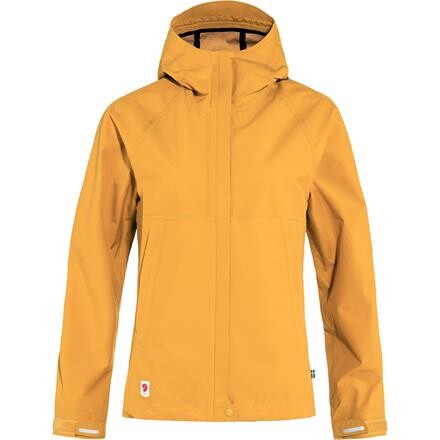 Fjällräven HC Hydratic Trail Regnjakke Dame - Gul