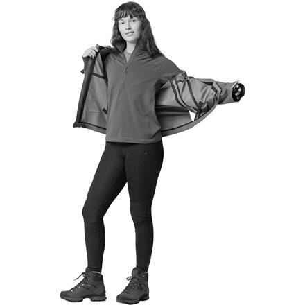 Fjällräven Abisko Lite Fleece Half Zip Dame