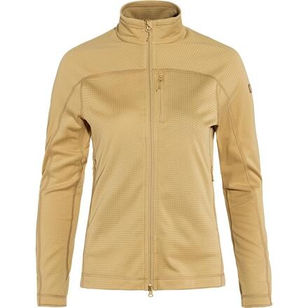 Fjällräven Abisko Lite Fleece Jakke Dame - Beige