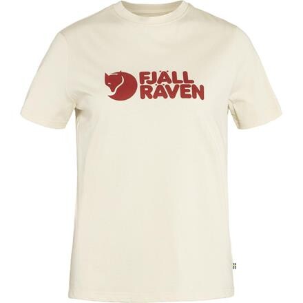 Fjällräven Logo T-shirt Dame - Hvid