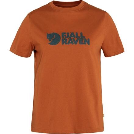 Fjällräven Logo T-shirt Dame - Brun