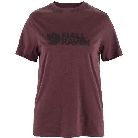 Fjällräven Logo T-shirt Dame - Rød