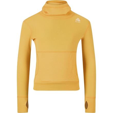 Aclima Childrens WarmWool Hoodsweater - Orange