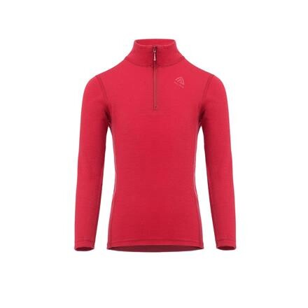 Aclima Kids WarmWool Trøje Børn - Rød