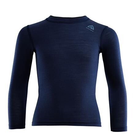 Aclima Kids LightWool Crew Neck Børn - Blå