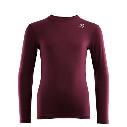 Aclima Kids LightWool Crewneck Børn - Rød