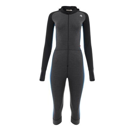 Aclima WarmWool Overall 3/4 Dame - Grå