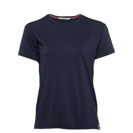 Aclima Womens LightWool Classic Tee (Blå (NAVY BLAZER) X-small)