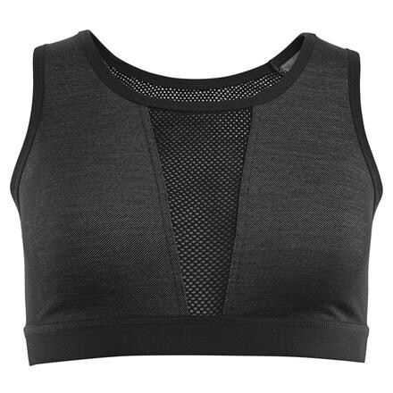 Aclima Womens FlexWool Sport Top (Sort (JET BLACK) X-small)