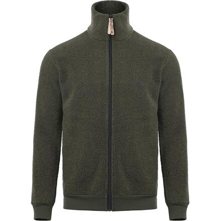 Aclima Mens Reborn Terry Jacket (Grøn (OLIVE MELANGE) X-small)