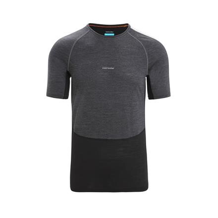 Icebreaker ZoneKnit T-shirt Herre - Sort