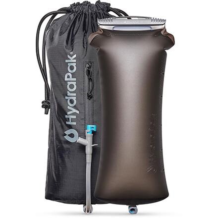 HydraPak Pioneer 6L Vandbeholder - Sort
