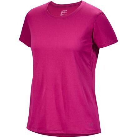 Arc'teryx Taema Crew T-shirt Dame - Lyserød
